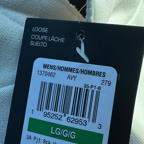 Under Armour Men's Project Rock Heavyweight Terry Sleeveless Hoodie 1370462-279 - Picture 8 of 8